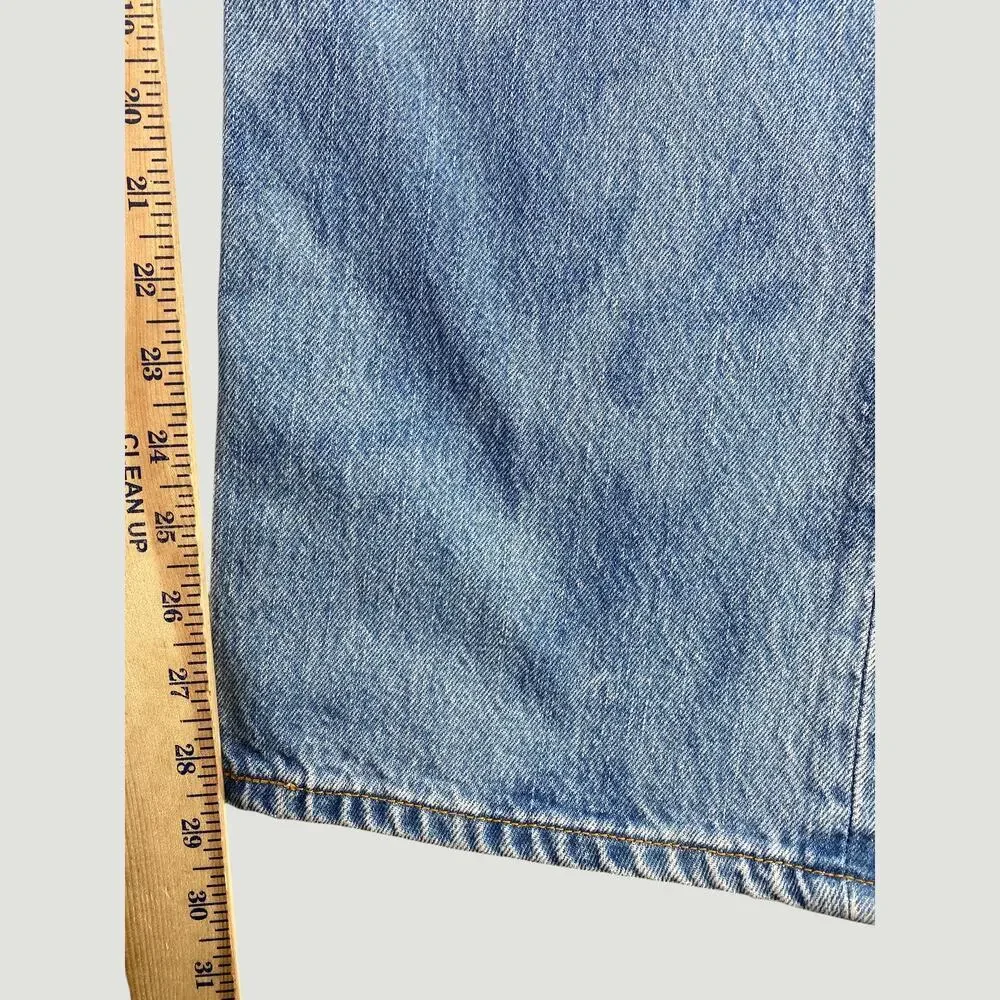 Levi’s 501 Button Fly Jeans Vintage Wash Straight Leg Men’s 40x30 USA